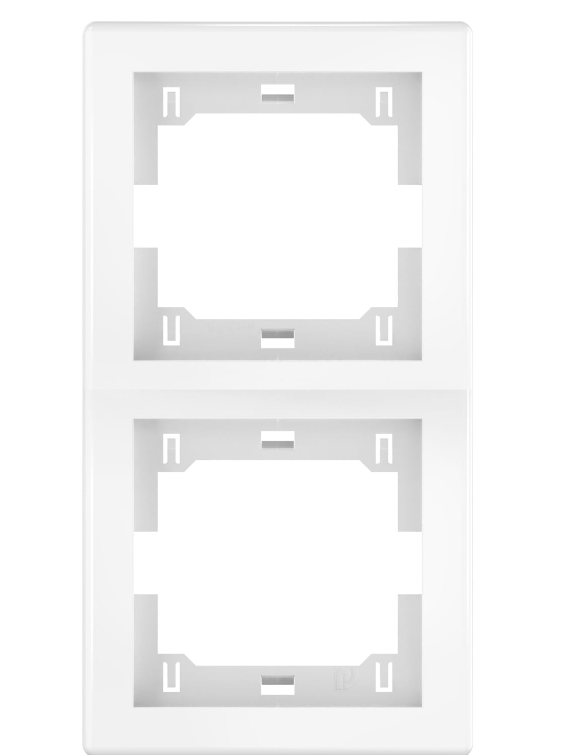 Рамка CADUCEUS ALING PRESTIGE декоративная, двухместная, вертикальная