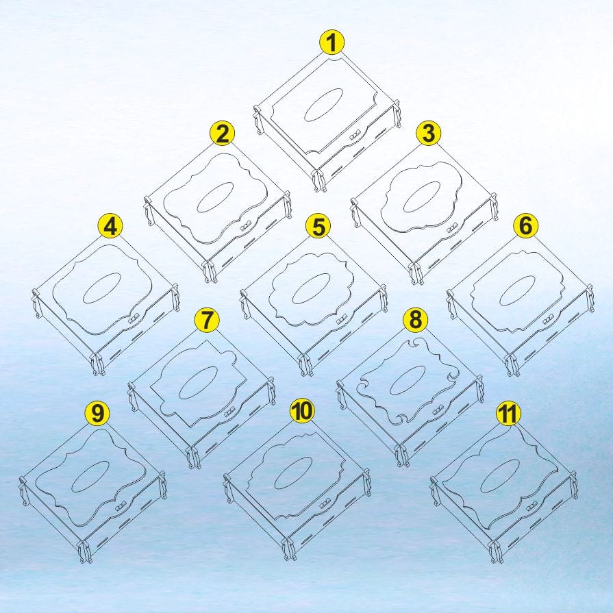 Подарочная коробочка - шкатулка "Королева" — фото 7