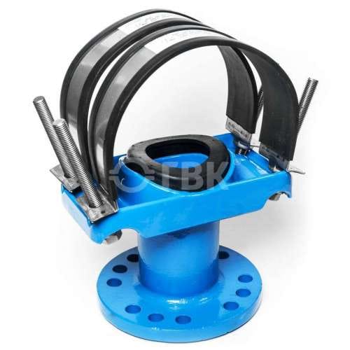 UR-6163 Хомуты врезные фланцевые