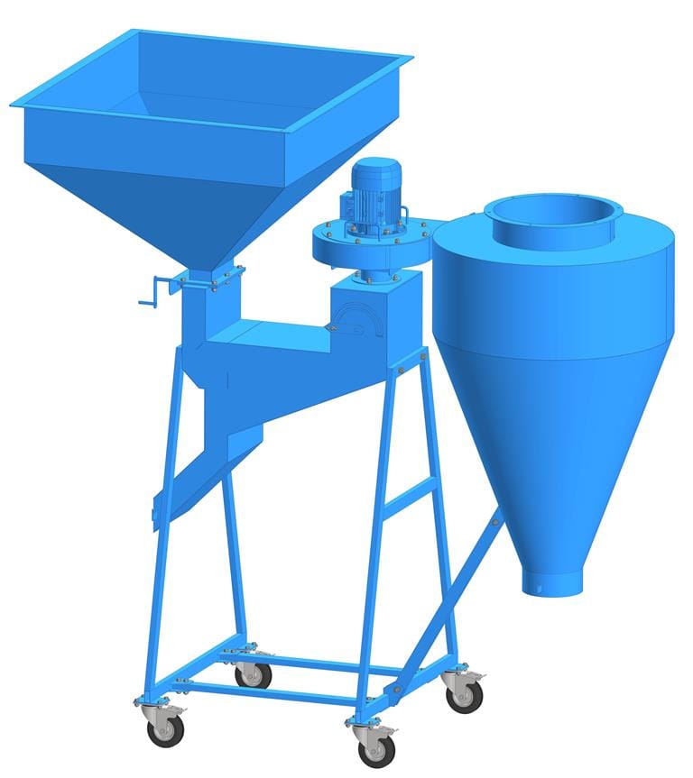 Воздушный сепаратор зерна и пластика АС-1 — фото 2