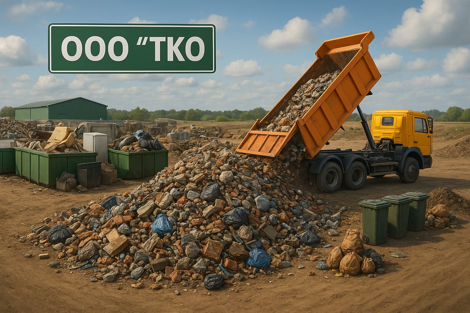 Приём мусора и отходов