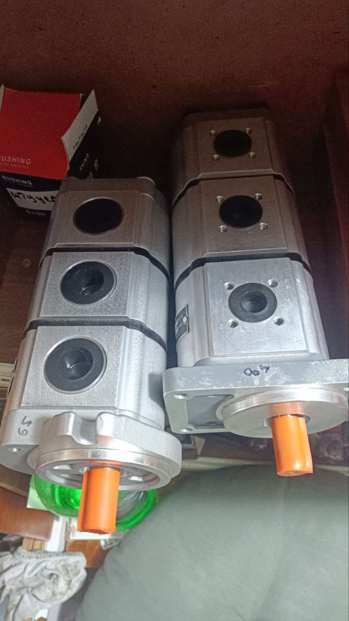 Гидравлический насос Kayaba KRP4-7-7-7C (10 зубьев)