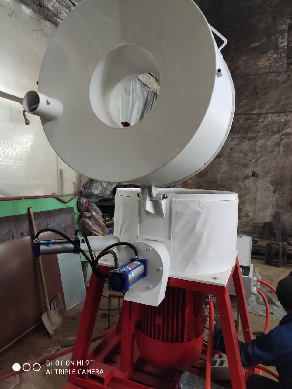 Агломератор с прямым приводом, 75 кВт, до 330 кг/ч