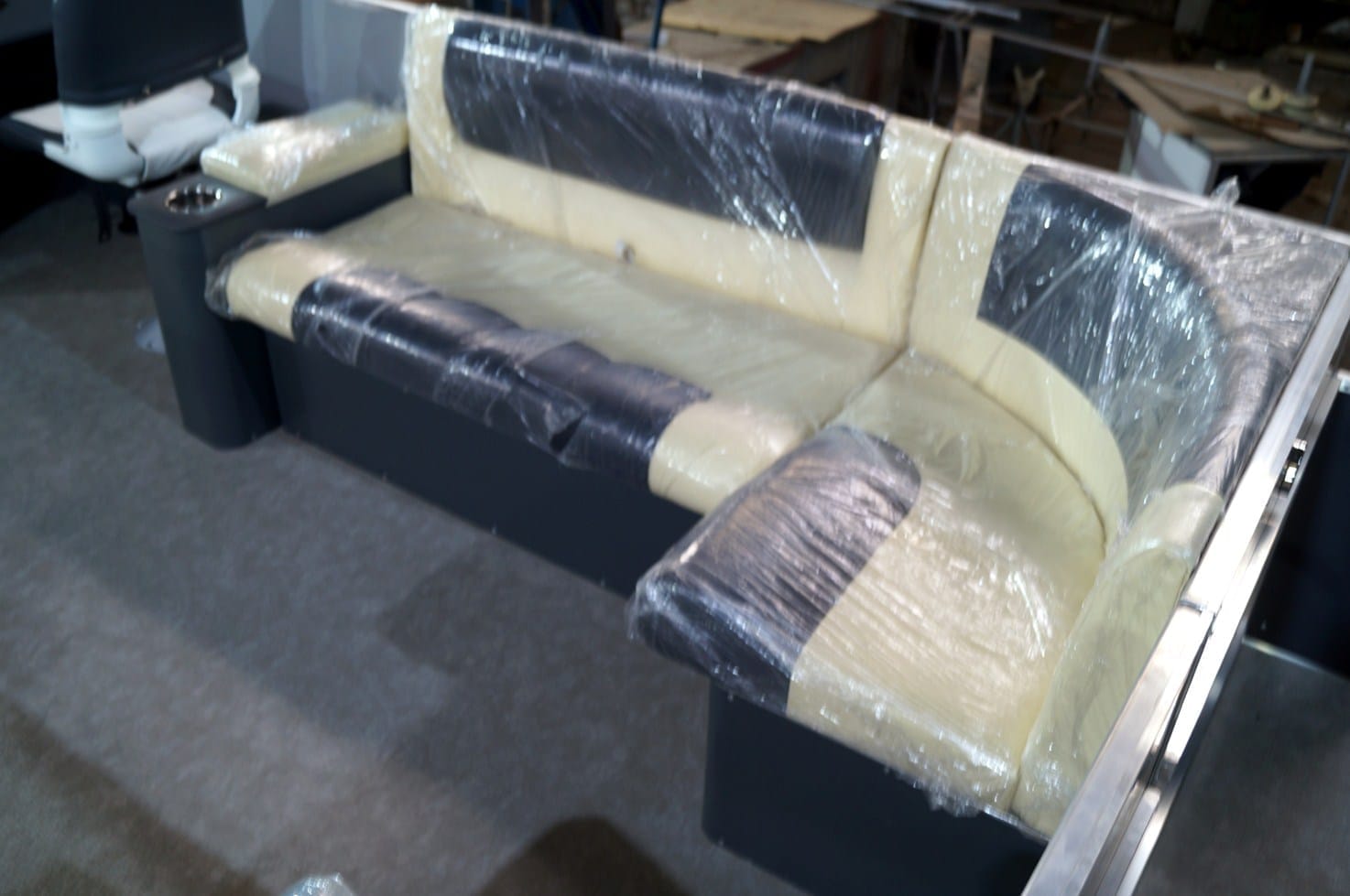 Катер алюминиевый понтонный тримаран Турист-720&amp;amp;amp;amp;amp;quot; — фото 7