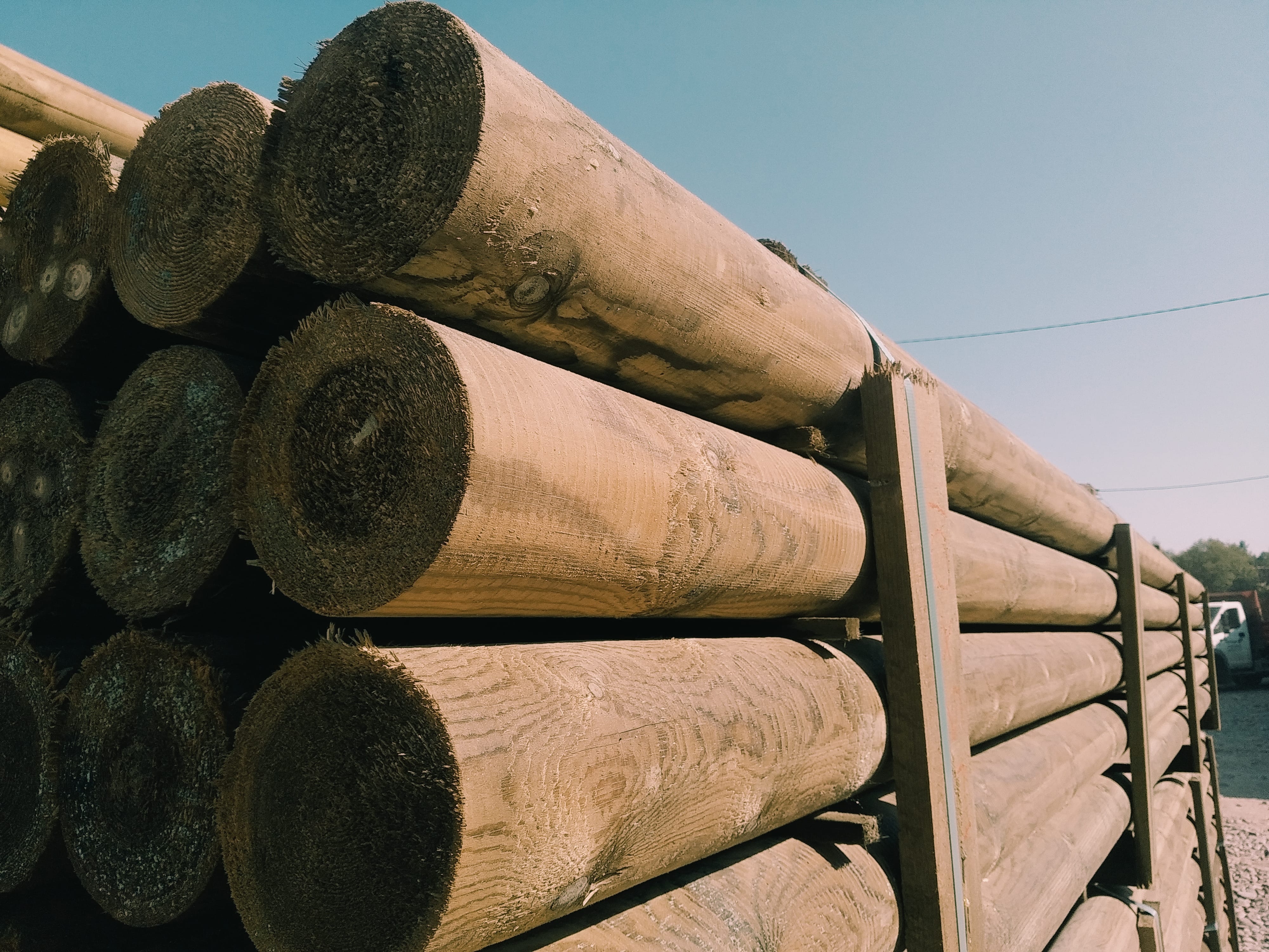 Виноградные столбики 80х2500