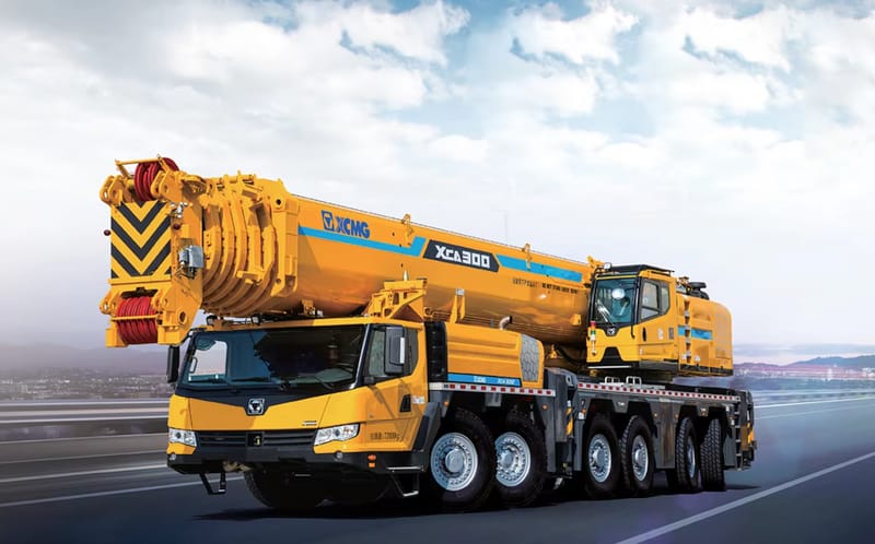 Аренда автокрана 300т