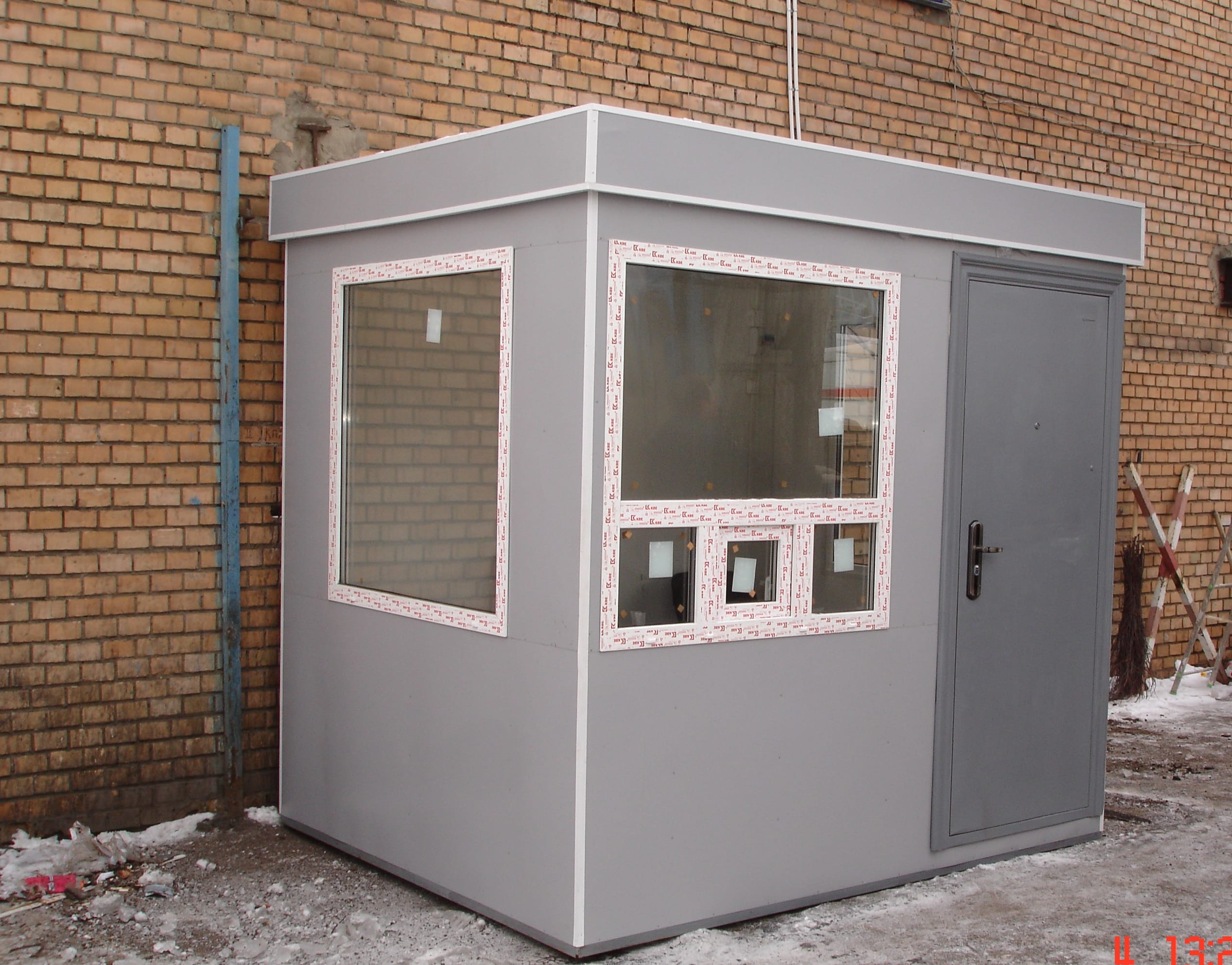 Пост охраны размер 2, 0х2, 0х2, 5м,   П-4 цена эконом,  новый,  утепленный — фото 7