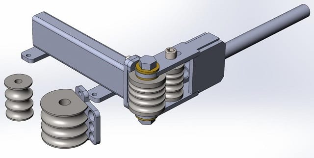 Трубогиб Голиаф ручной  универсальный со сменной оснасткой — фото 7