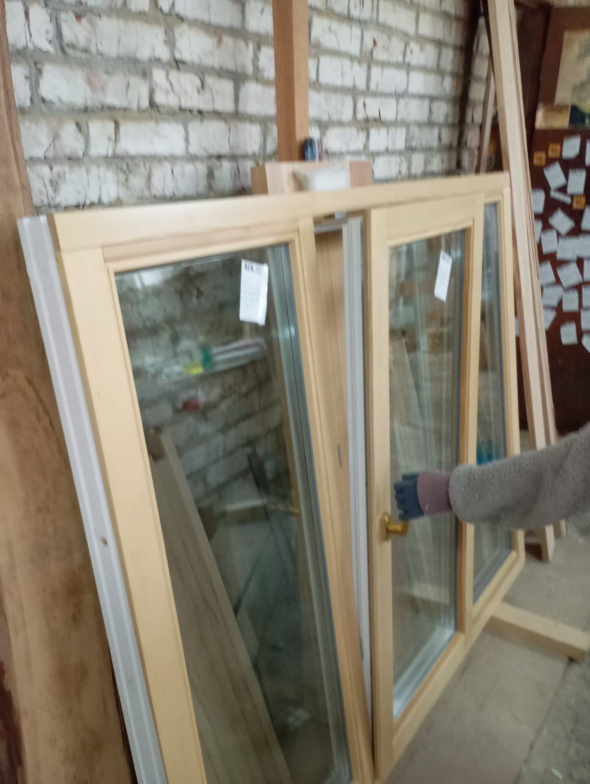 Деревянные евроокна со шпросами — фото 13