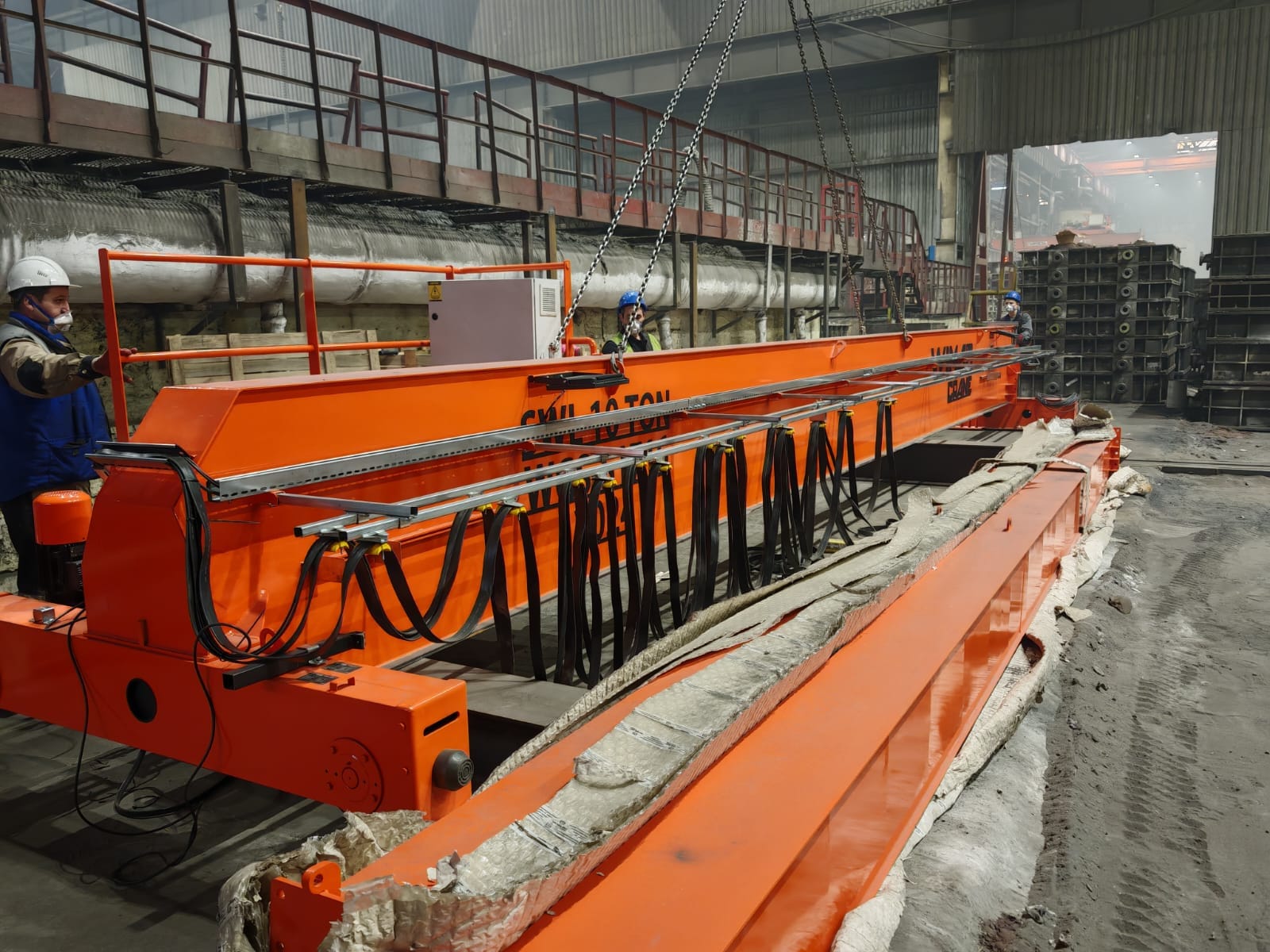 Опорные кран-балки и мостовые опорные краны — изготовление и монтаж — фото 10