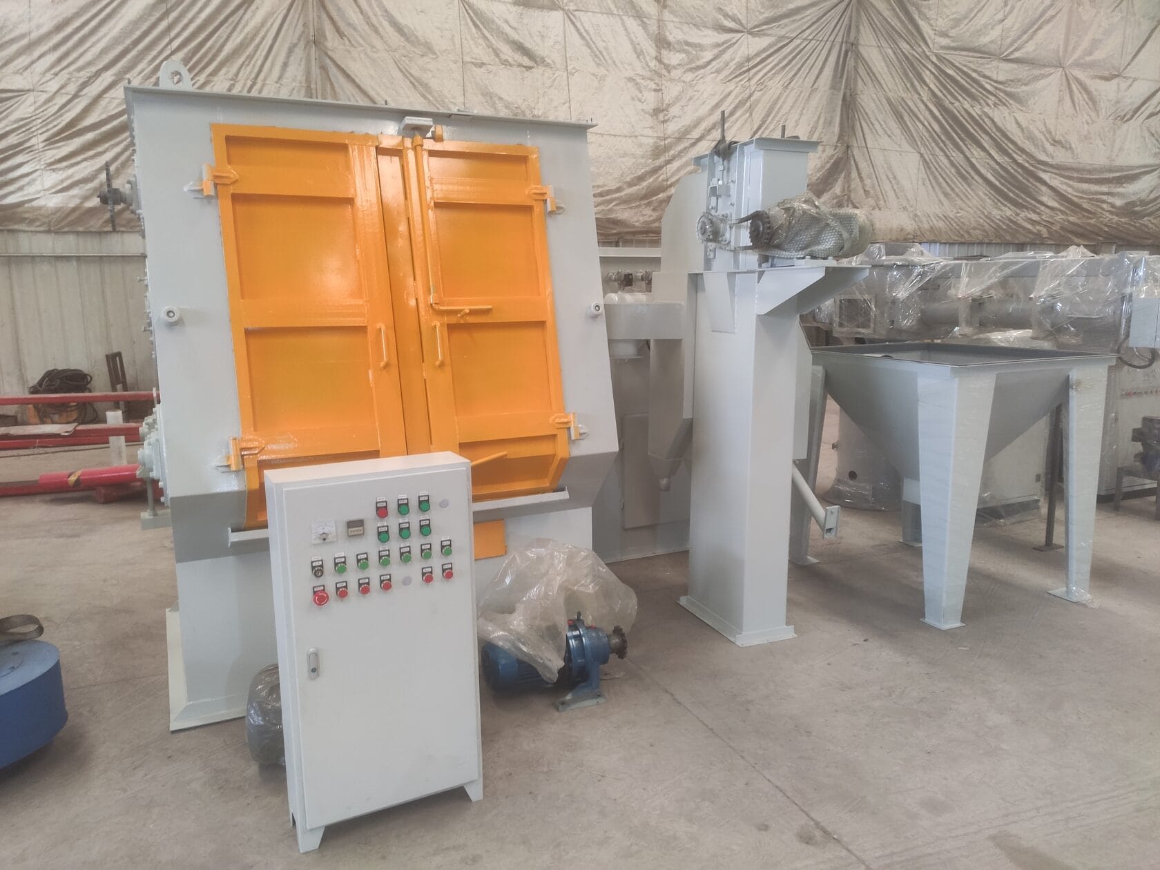 Дробемет барабанного Q3210 — фото 2