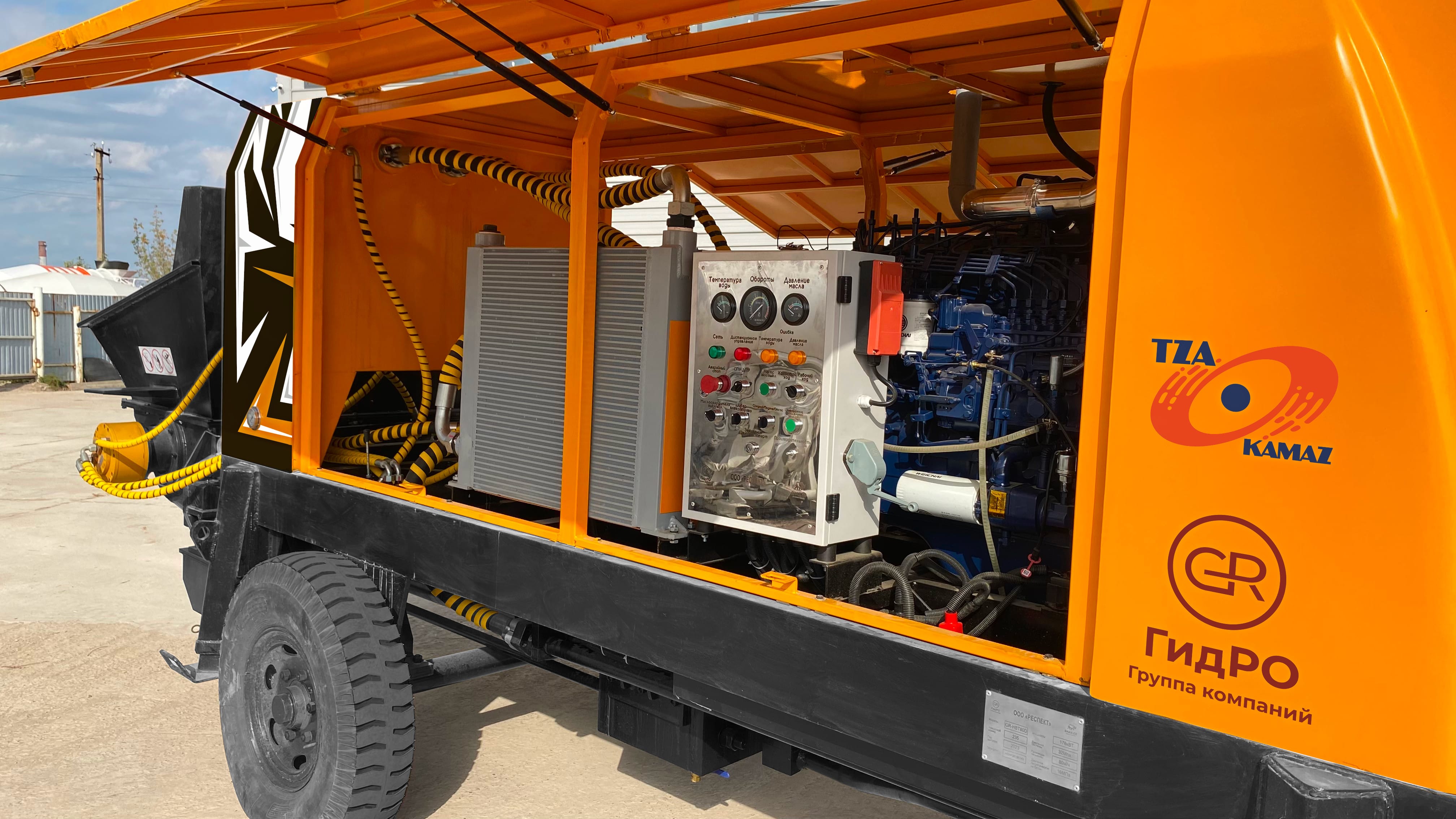 Бетононасосы стационарные SHAILER GR-60D, GR-80D, GR-100D-23 — фото 8