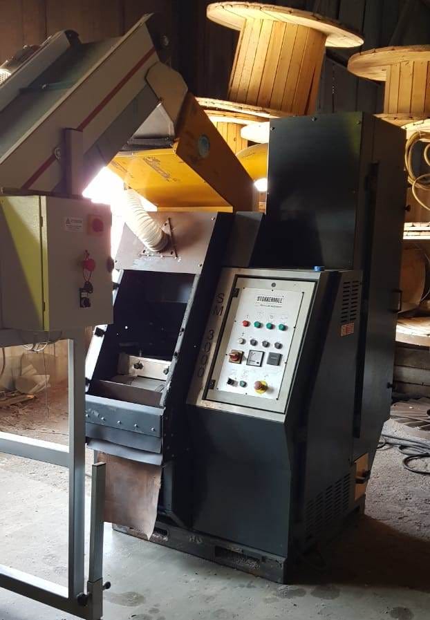 Гранулятор-сепаратор Stokkermill бу для переработки отходов кабеля.