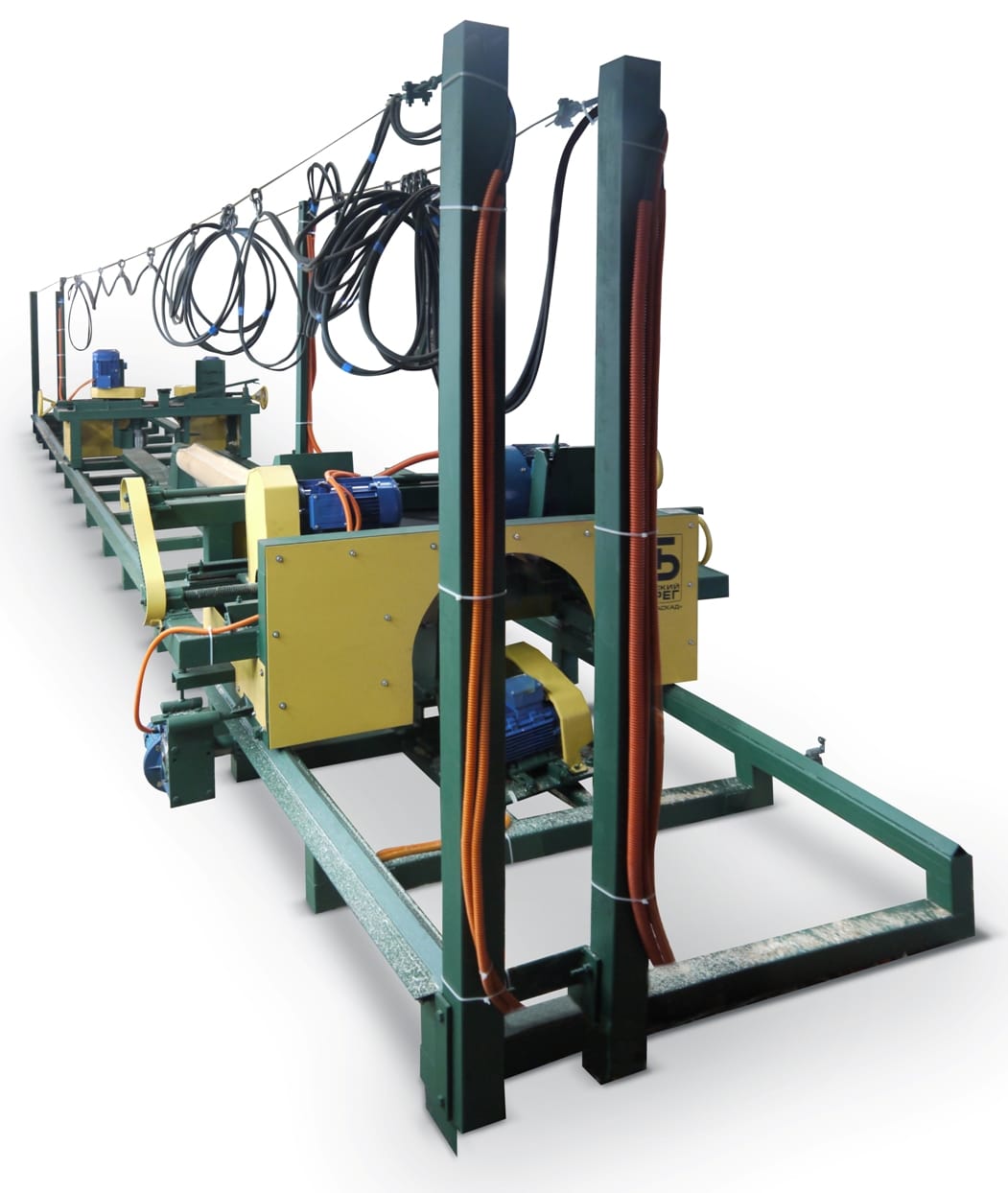 КБ-4 "Каскад" оцилиндровочный станок для массового производства срубов