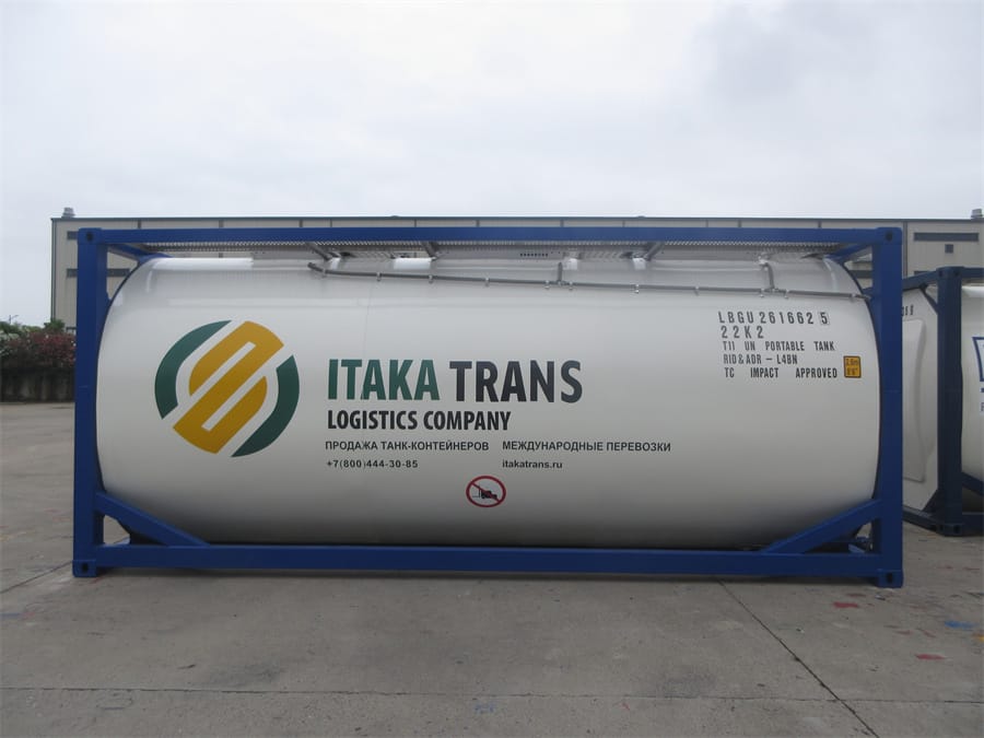 Танк контейнер с заводскими волнорезами — фото 2