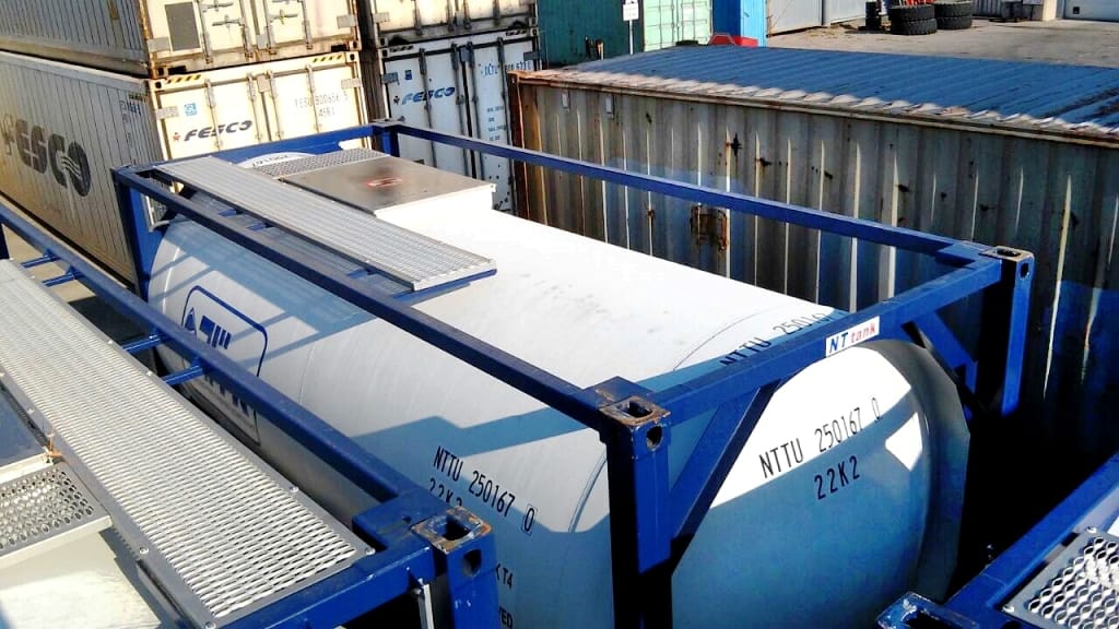 Танк-контейнер объём 25м3 тип Т4, для перевозки мазута, новый — фото 2