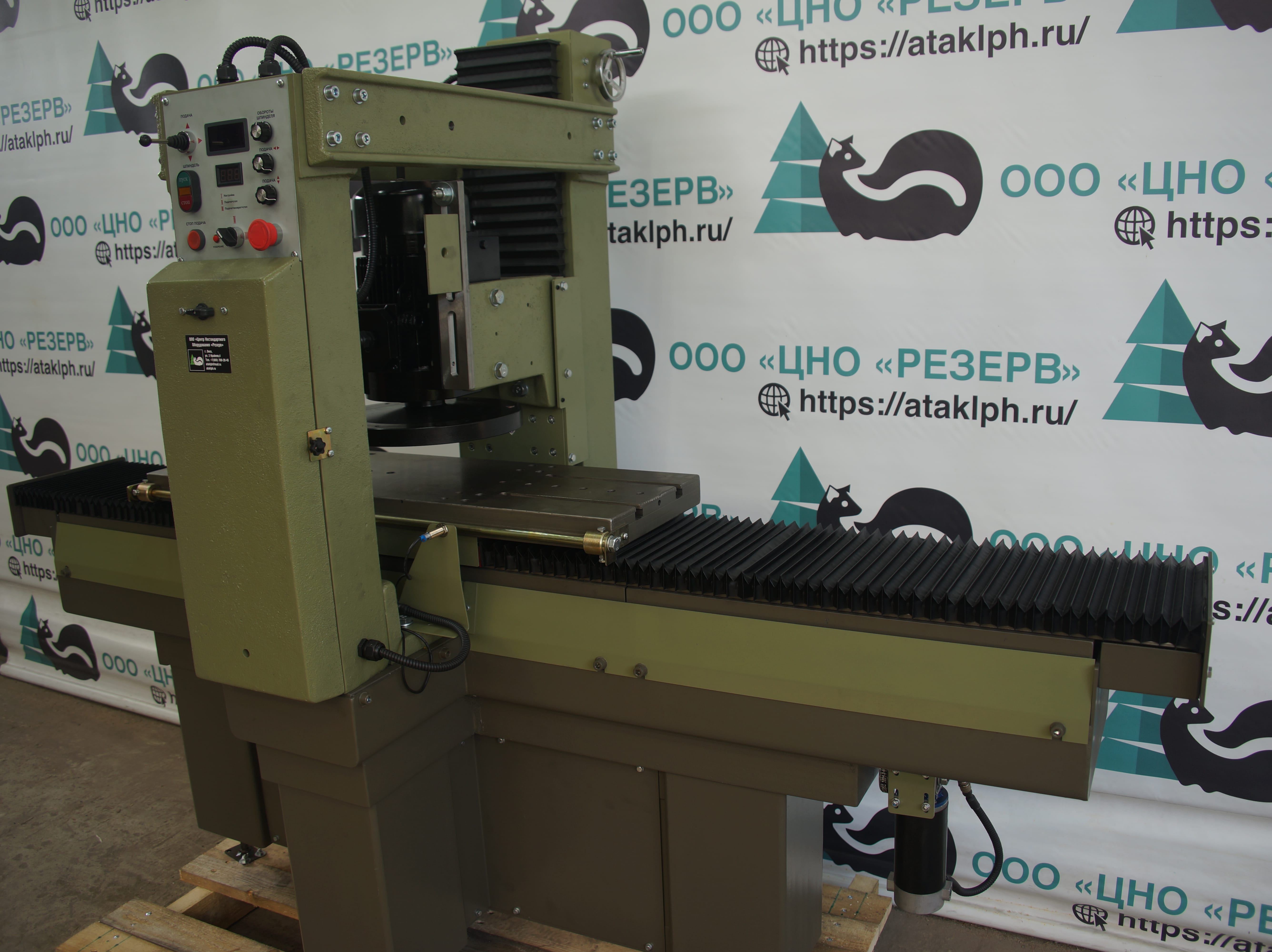 Фрезерный станок для ГБЦ и блоков цилиндров 6Р-800