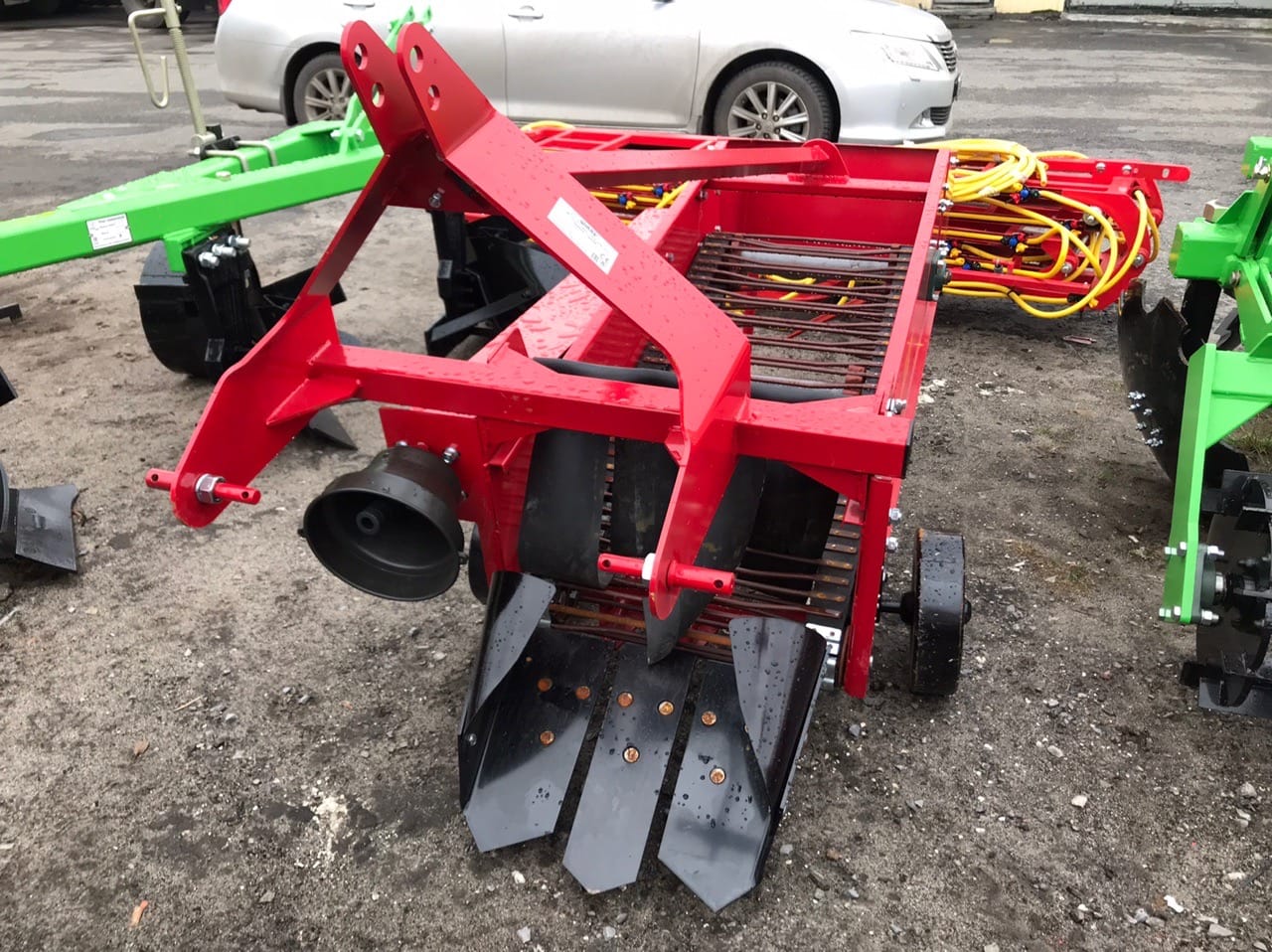 Картофелекопалка транспортерноленточная 1-рядная WIRAX — фото 3