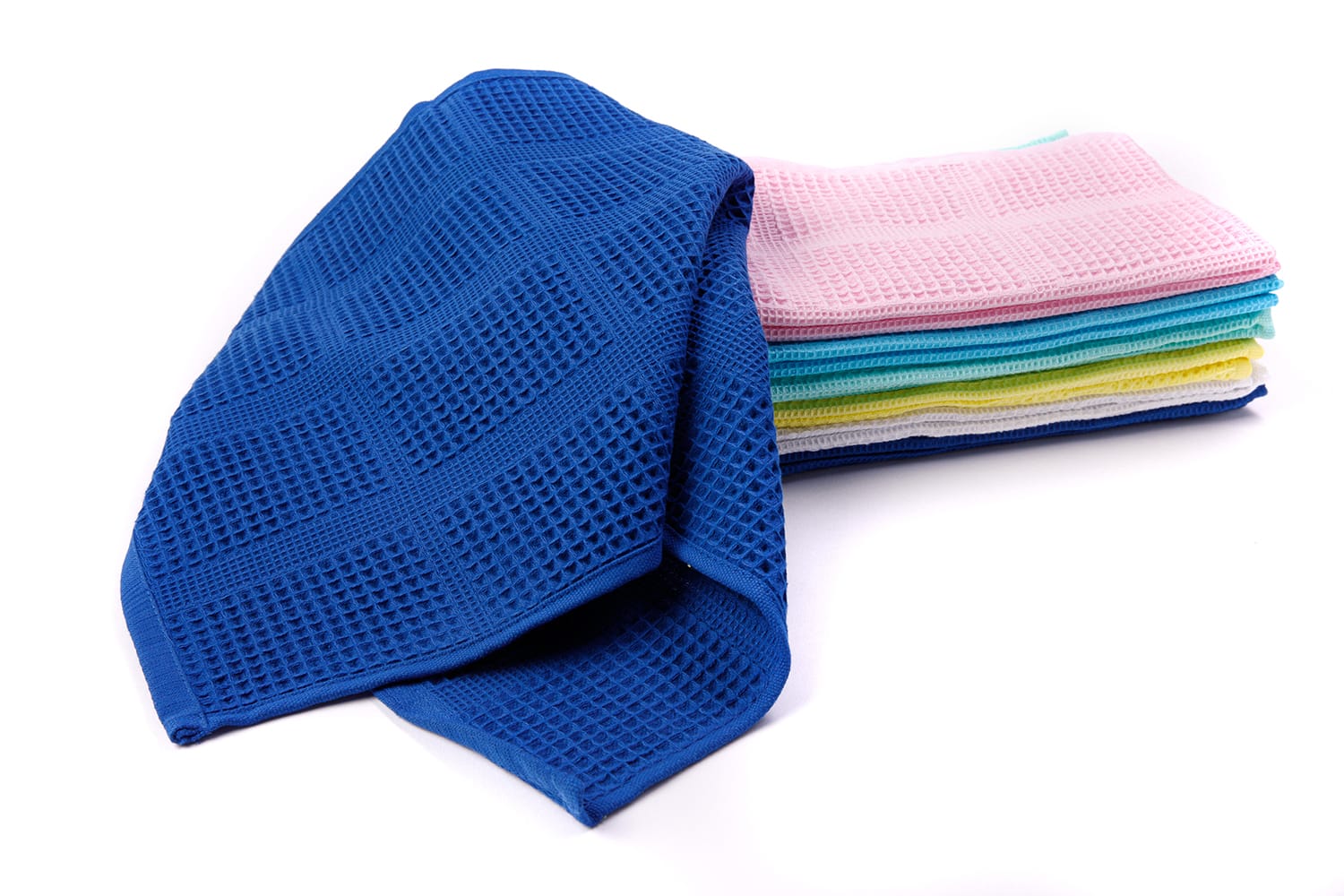 Полотенце вафельное гладкокрашеное 35*75 — фото 4