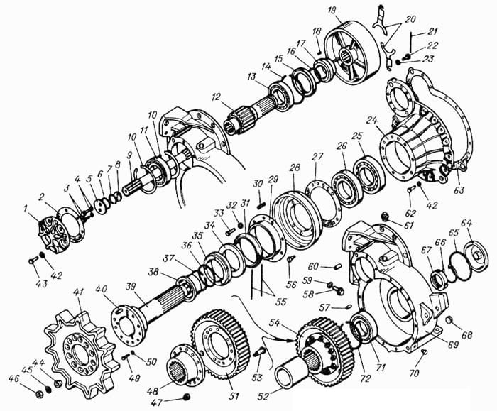 Комплексные поставки запасных частей, узлов агрегатов к трелевочным машинам и спецтехнике на шасси ТТ-4/ТТ-4М/МТЧ-4/ТЛ-5АЛМ/МСН-10/ТЛП-4М. — фото 2
