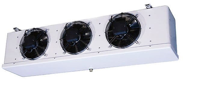 Воздухоохладитель А-6 23 303 LUN, 6,23 кВт, 3 вентилятора, оттайка, для складов и производств