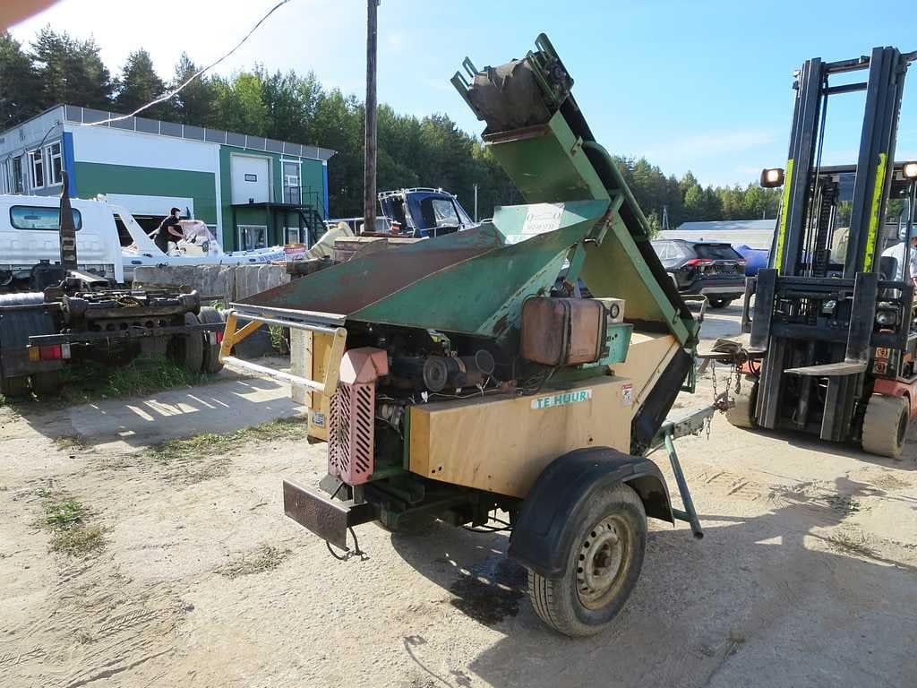 Измельчитель древесины мобильный - щепорубка Posch 350K1D, 173 м/ч — фото 5