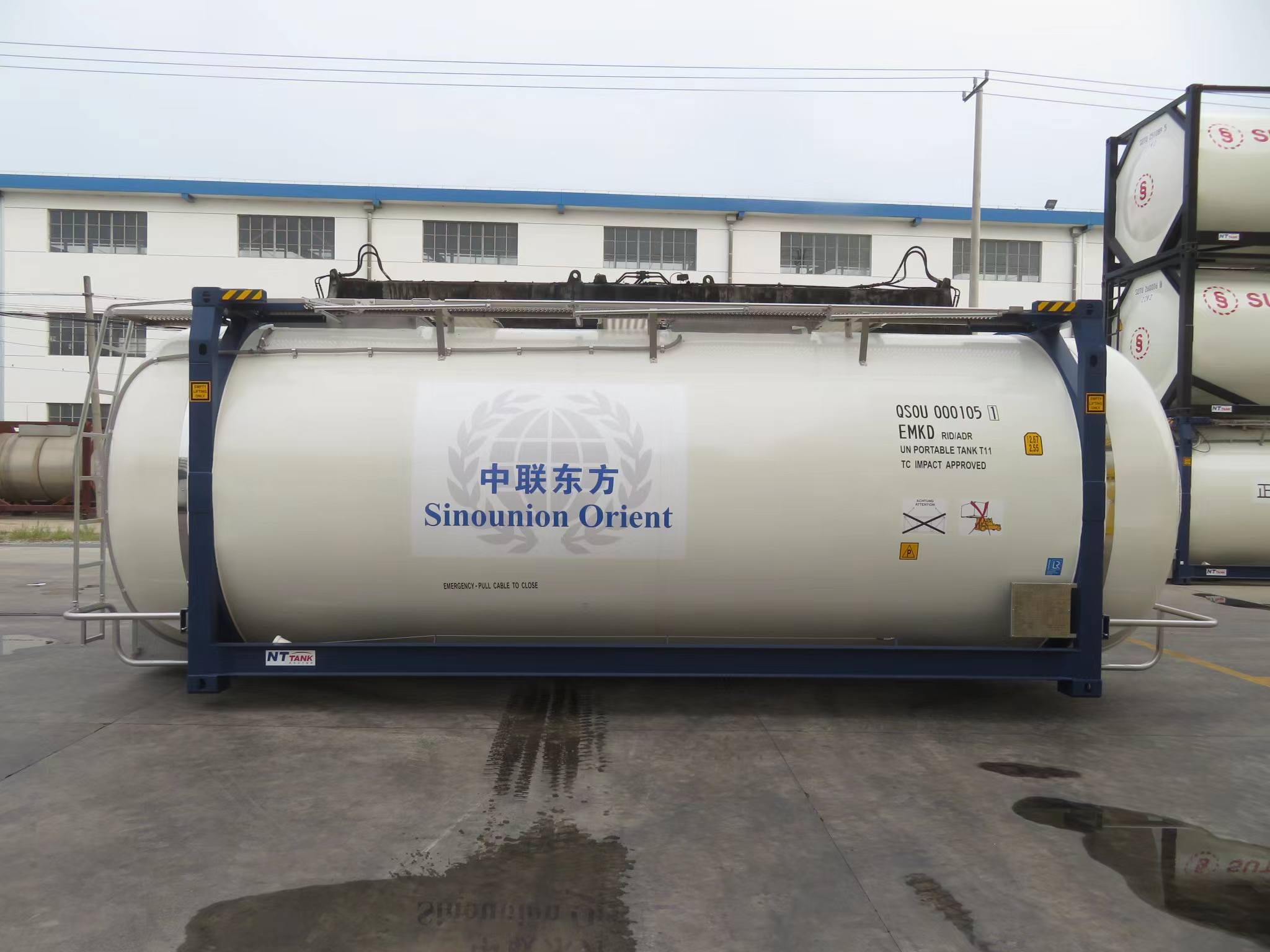 Танк-контейнер Т11 SWAP объём 35м3 с утеплителем и подогревом, новый — фото 3