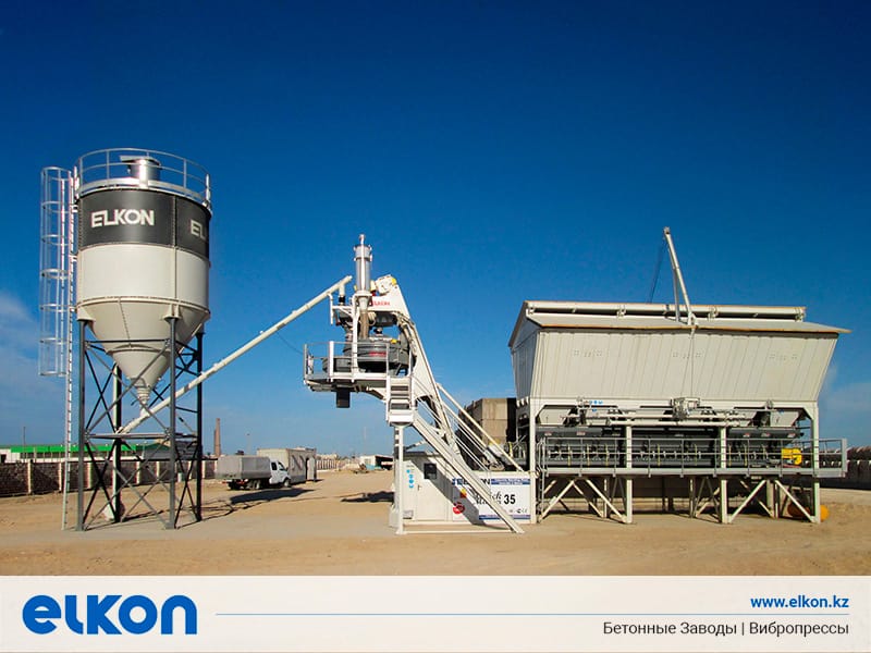Мобильный бетонный завод Elkon Mobil Master 60 Bear — фото 2