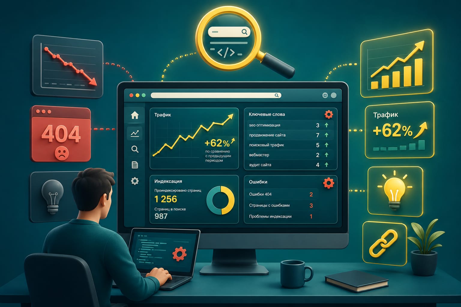 SEO-оптимизация и продвижение сайта