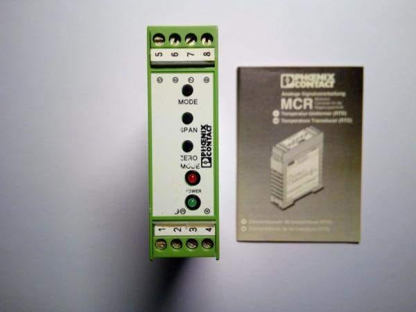 MCR-RTD-PT100D3-200+850C3LE Phoenix Contact