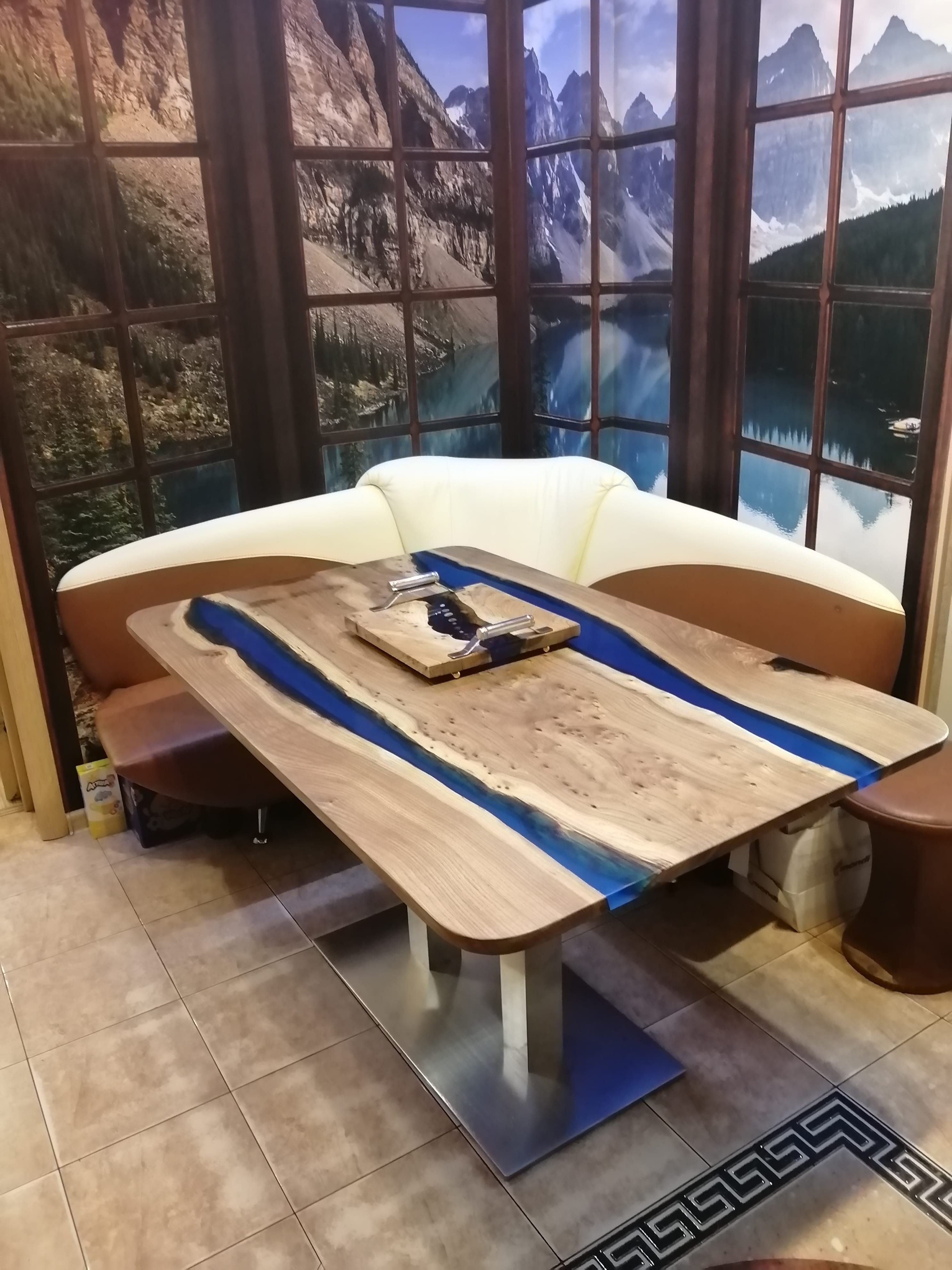 Стол из слэба обеденный или рабочий — фото 2