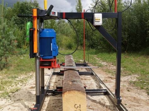 Пилорама электрическая шинная ЭПШ 5.5, 7.5кВт(новая, пр-во) — фото 4