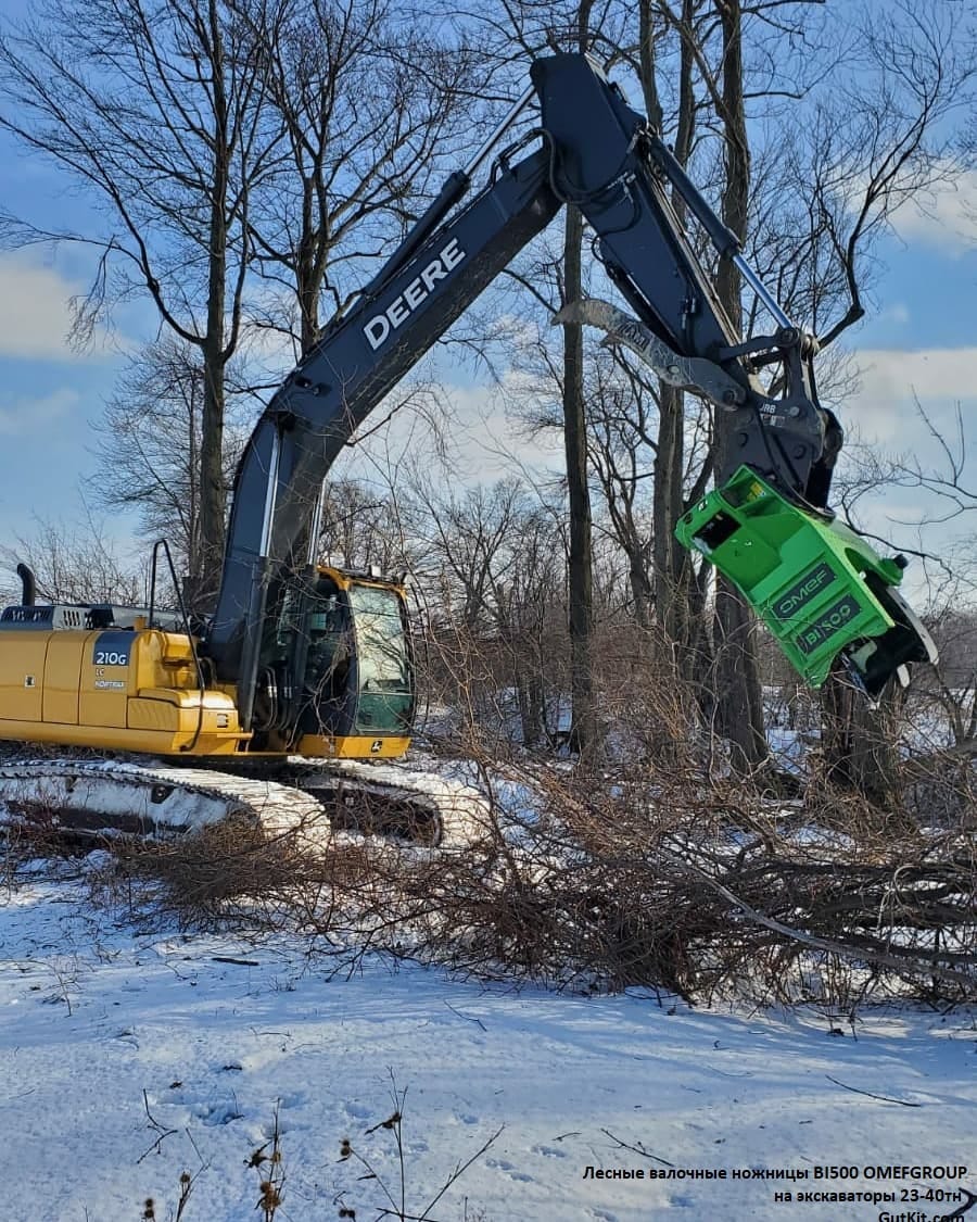 Лесные ножницы BI500 на экскаваторы 23-40тн — фото 2