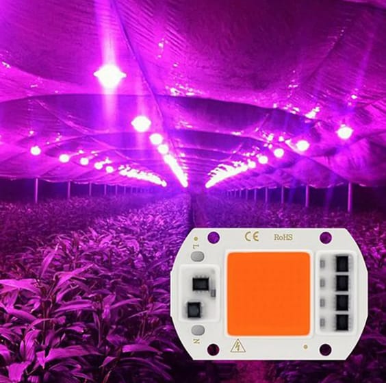 Светодиодная фитоматрица 220V, 30 и 50W