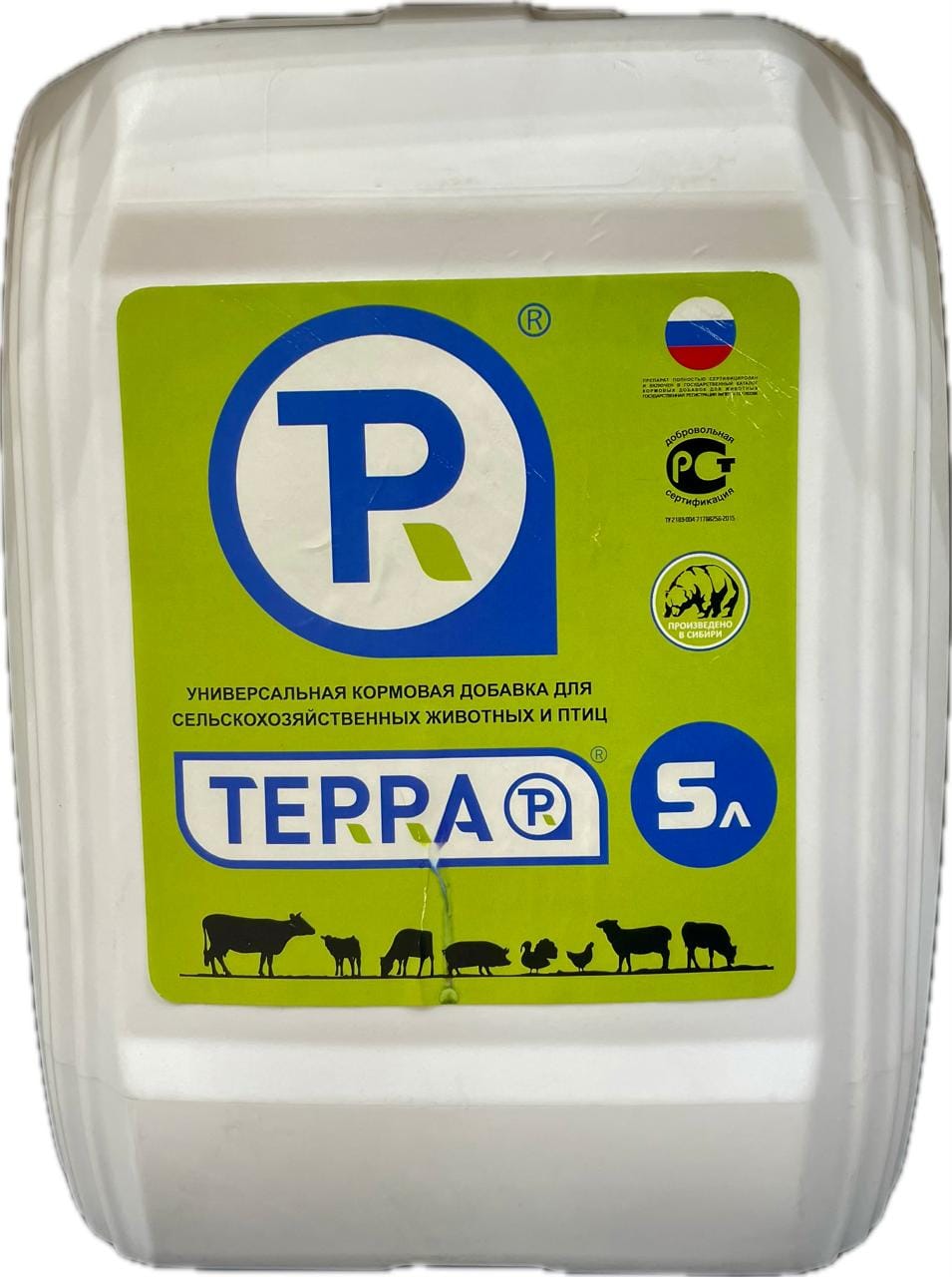 Гуминовый концентрат для животных, птиц и аквакультур ТЕРРА