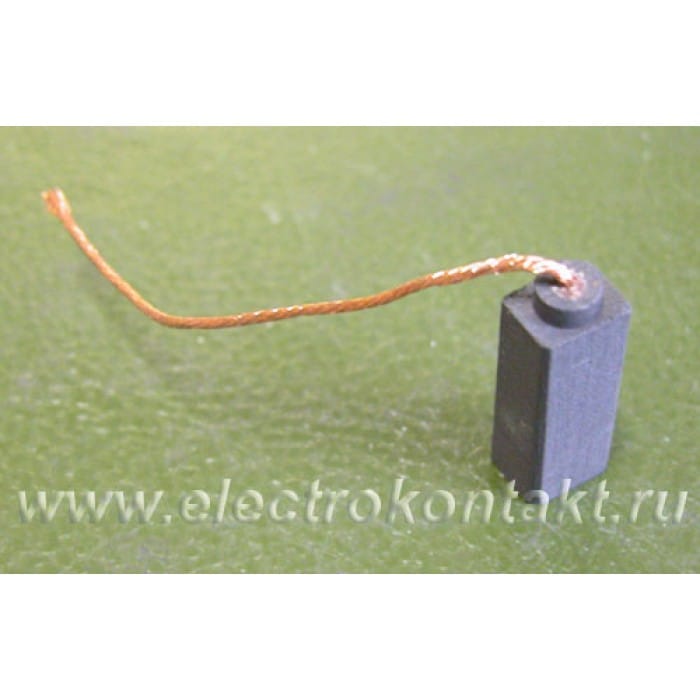 Щетка 6,3*8*22 К14-1,L=50,без клемм ЭГ14 ИЛЕА685211.584
