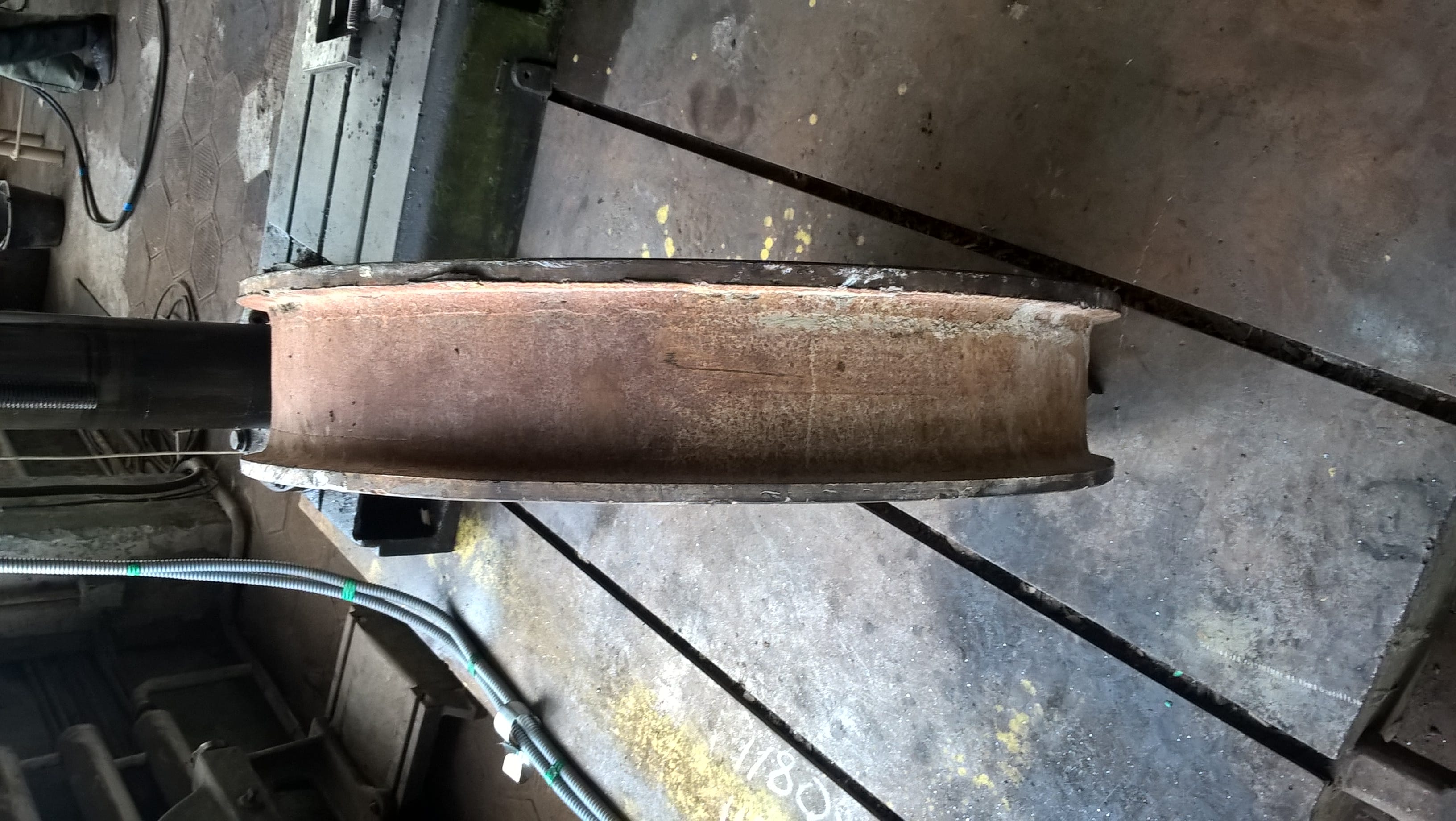 Восстановление, ремонт, наплавка крановых колес (катков, реборд) для мостовых, козловых, башенных кранов. — фото 3