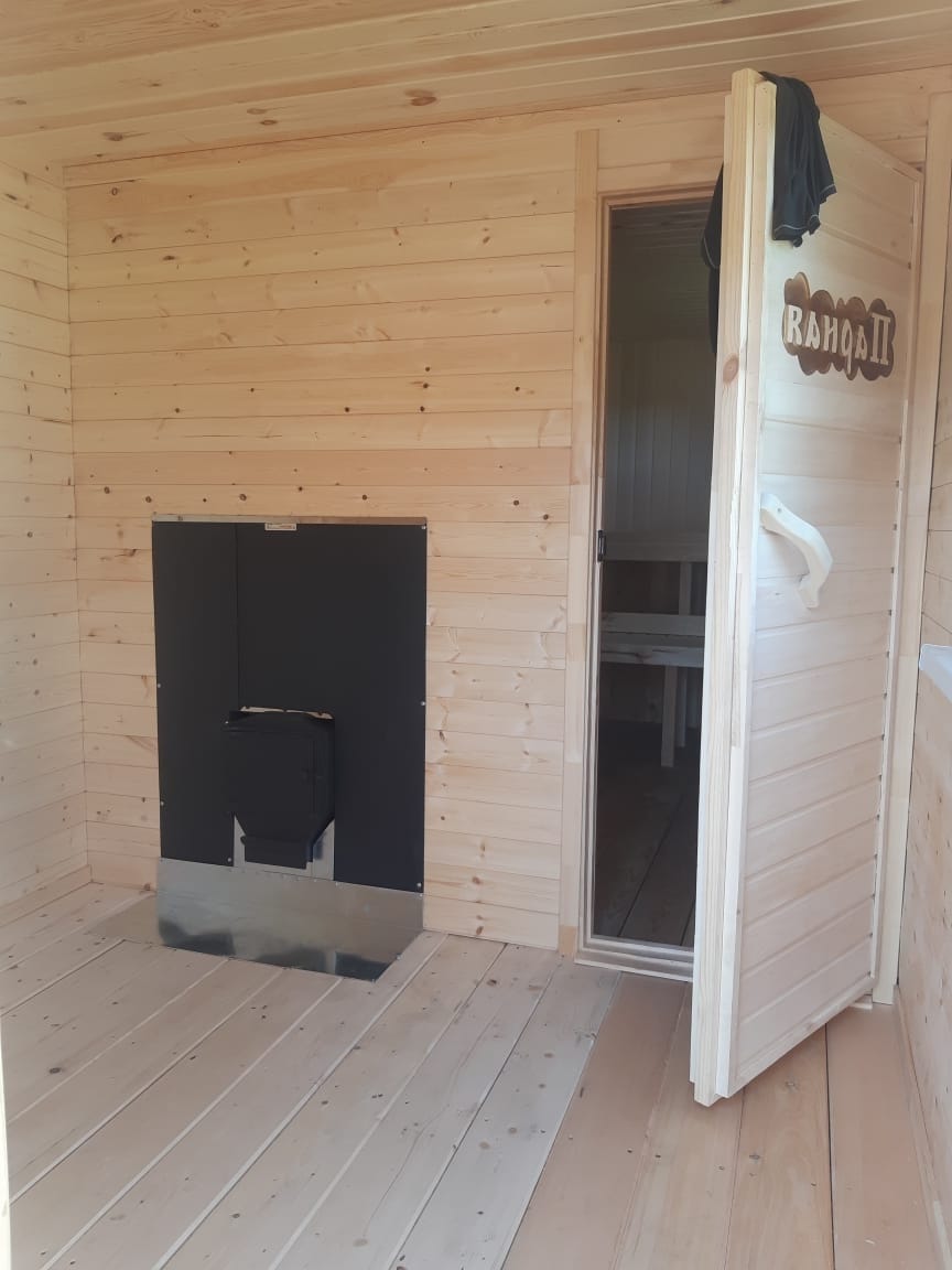 Баня с террасой, сауна. — фото 2