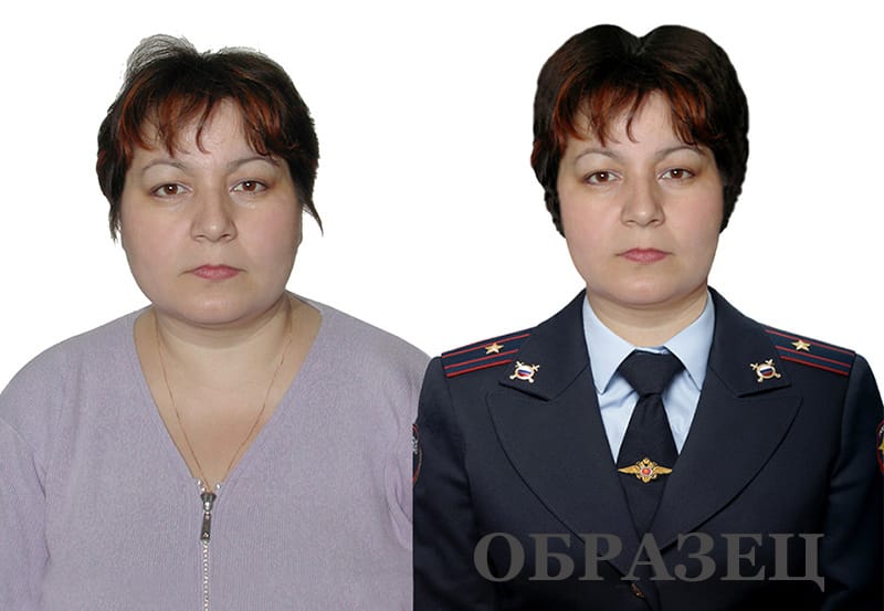 Фото на документы, удаленная обработка, подставить форму, костюм, коррекция лица, возраста и веса — фото 2
