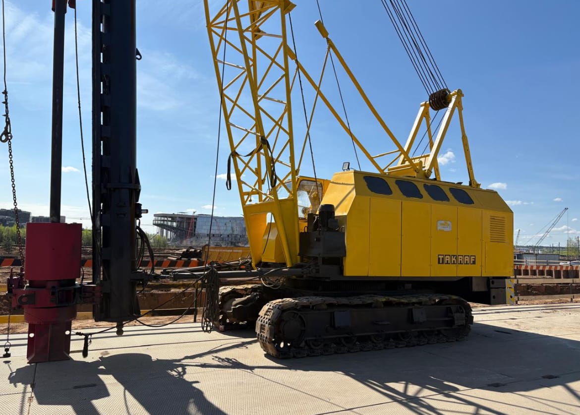 Аренда сваебойной установки. — фото 1