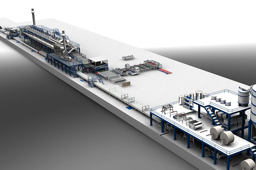 Производства Гипсокартона (ГКЛ) - заводы "под-ключ"