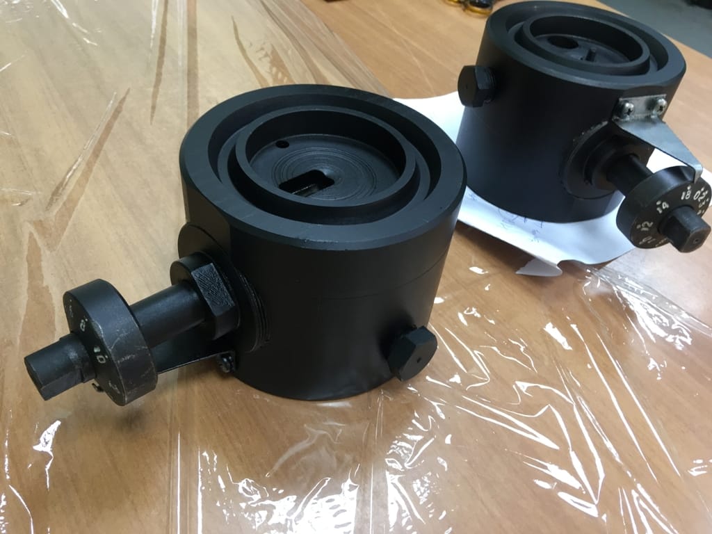 Штуцер дискретный регулируемый фланцевый ШДФ-9М 2/18