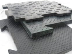 Напольное покрытие для спортивного зала с тренажерами на свободных весах — фото 3