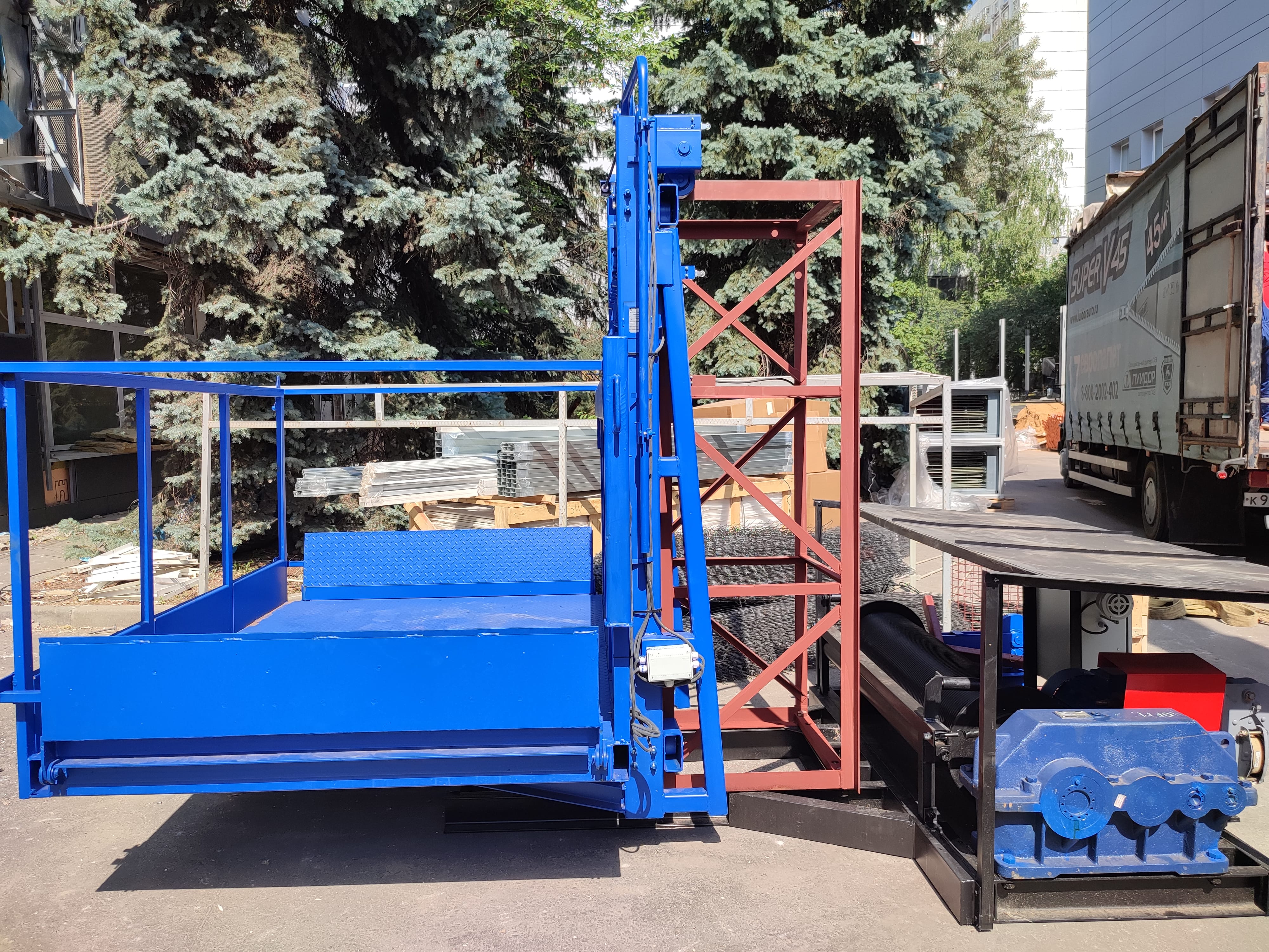 ПРОДАЖА - Подъемники мачтовые грузовые 500-2000кг