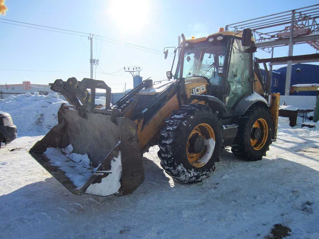 Экскаватор-погрузчик JCB 4CX, 2011 г, вилы — фото 4