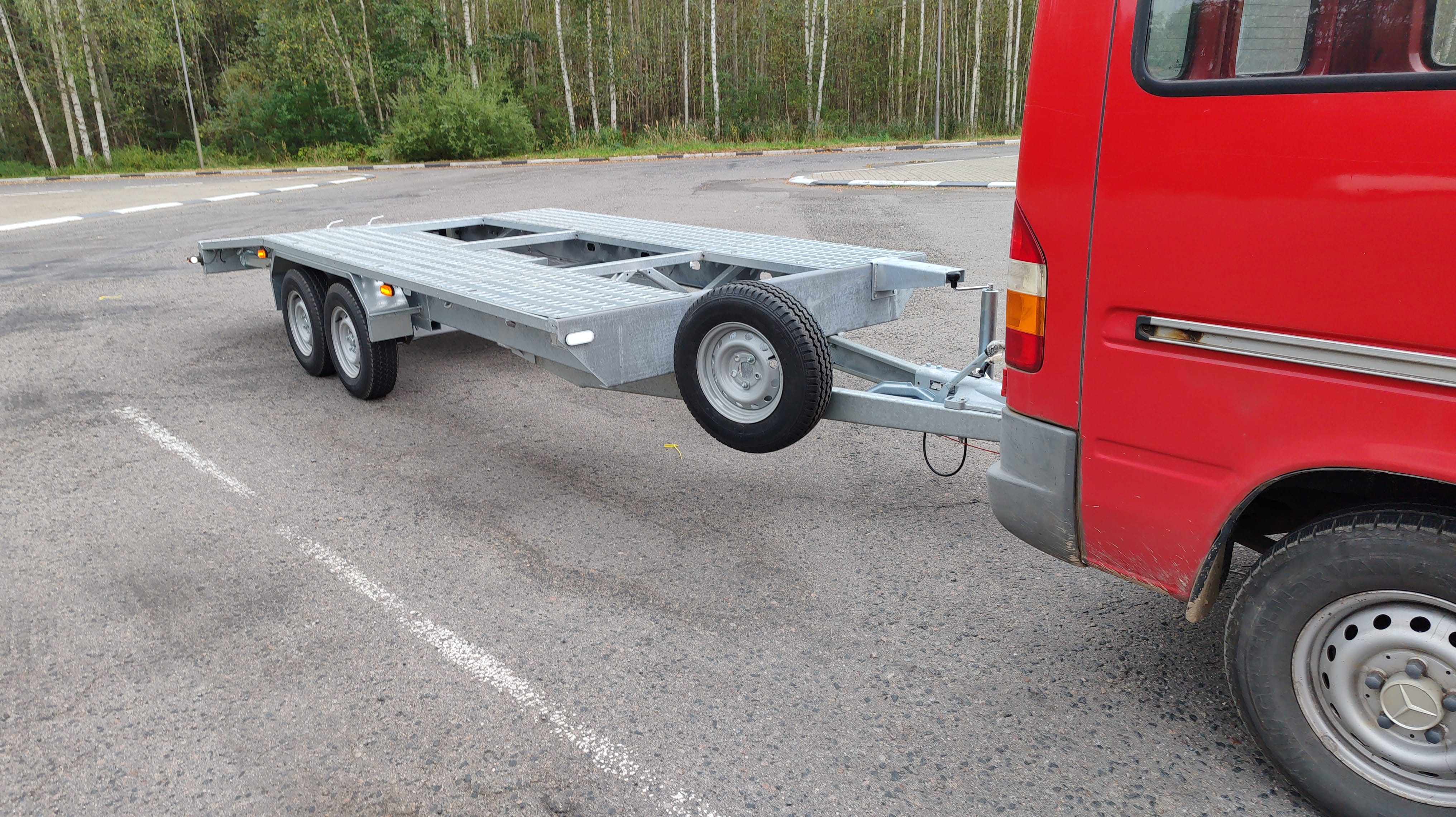 Прицеп -лафета для перевозки авто или другой техники. — фото 3