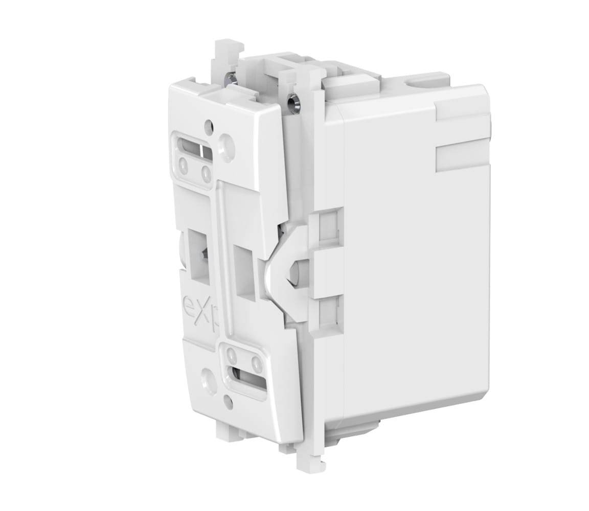 Выключатель CADUCEUS ALING EXPERIENCE для скрытой проводки, с нейтралью, 16АХ, 250В~, механизм