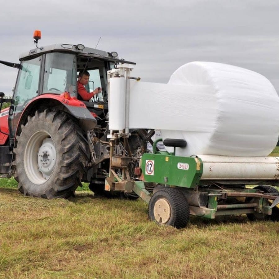 Агрострейч плёнка от Лелаф для обмотки рулонов сенажа — фото 6
