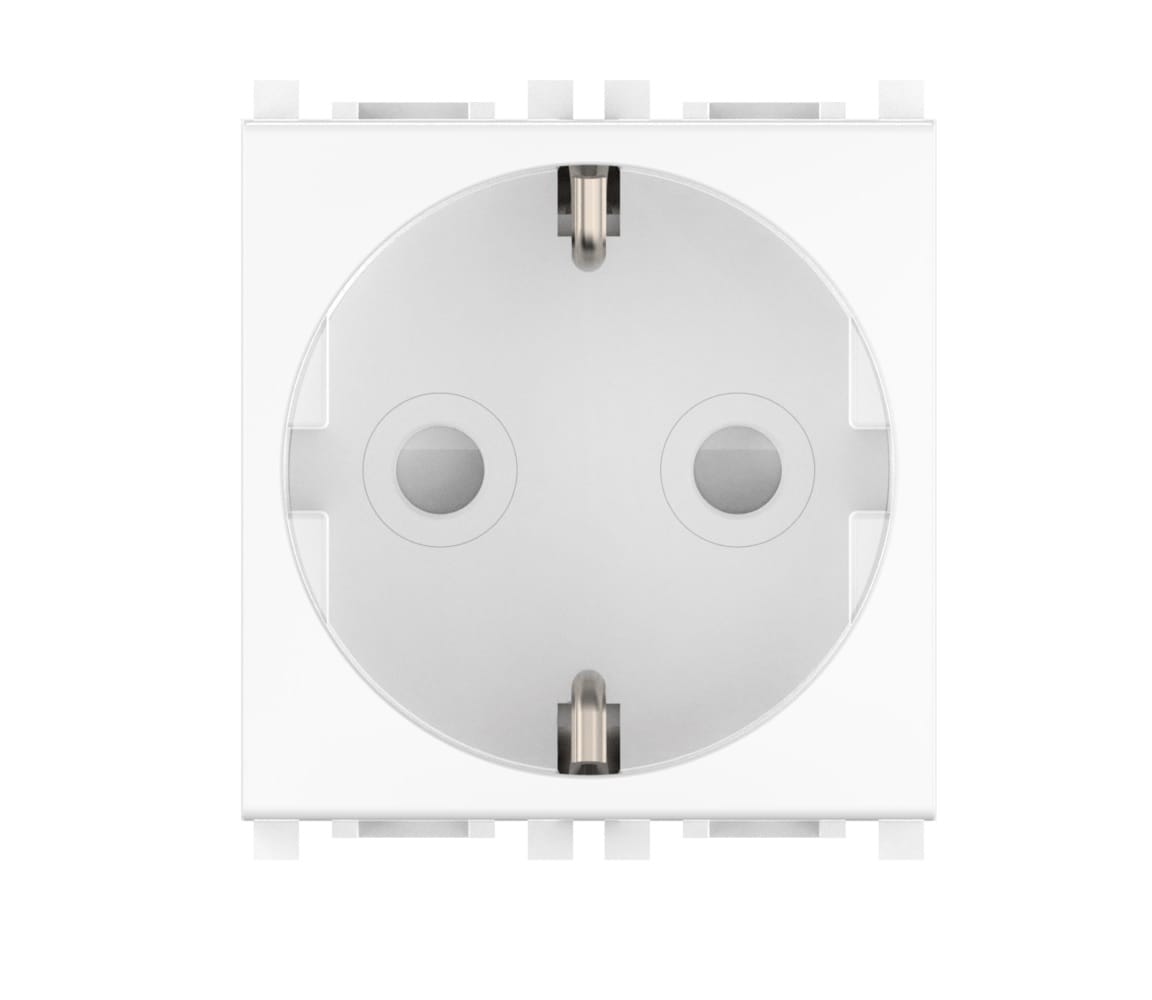 Розетка CADUCEUS ALING EXPERIENCE электрическая, модульная, для скрытой проводки, механизм, 16А, 250 В~