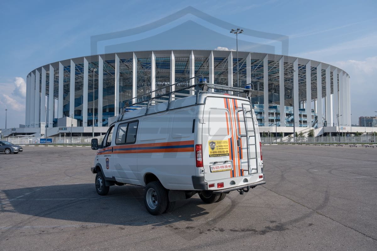 Аварийно-спасательный автомобиль МЧС на базе 2705